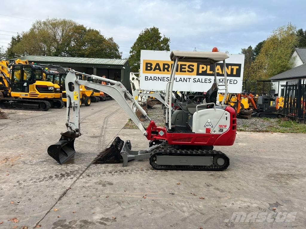 Takeuchi TB 216 Minigrävare < 7t