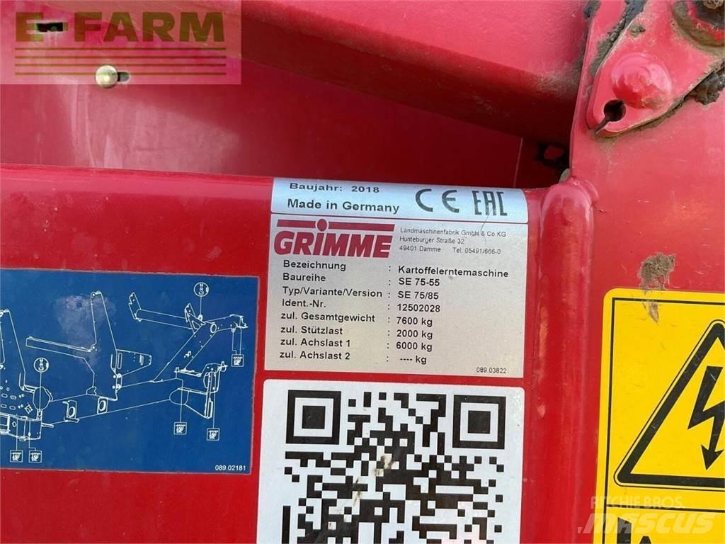 Grimme se 75-55 Potatisupptagare och potatisgrävare
