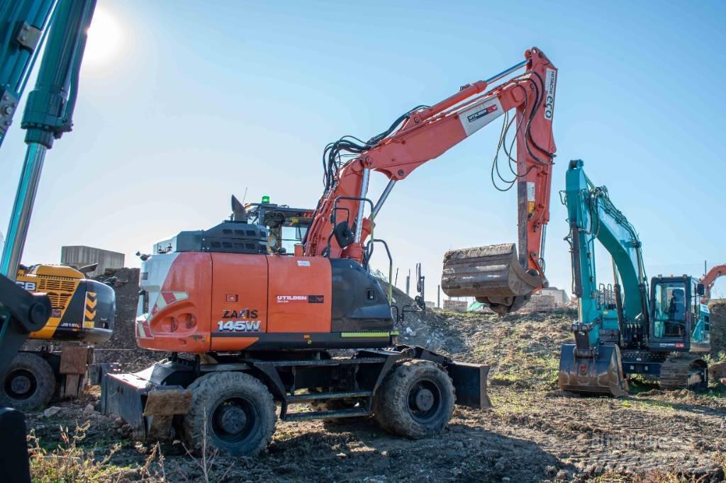 Hitachi ZX 145 Hjulgrävare