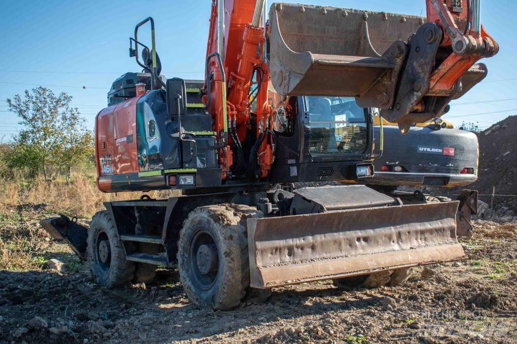 Hitachi ZX 145 Hjulgrävare