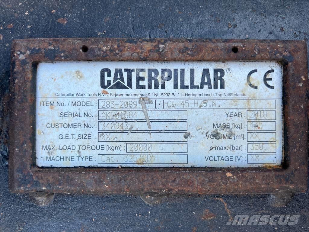Verachtert CW45 - 329E Redskapsfäste/ adaptrar