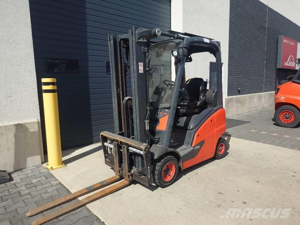 Linde H 16 T Gasolmotviktstruckar