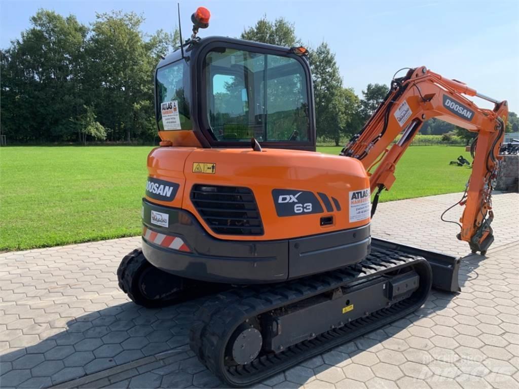 Doosan DX63-3 Minigrävare < 7t