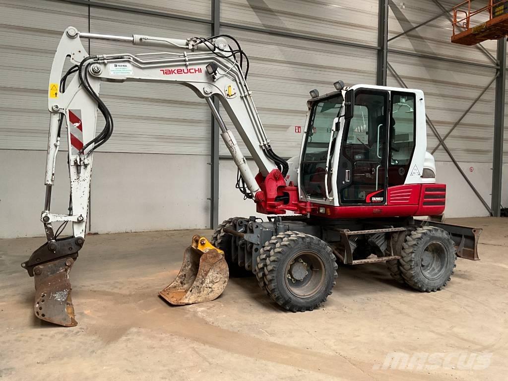 Takeuchi TB 295 W Hjulgrävare