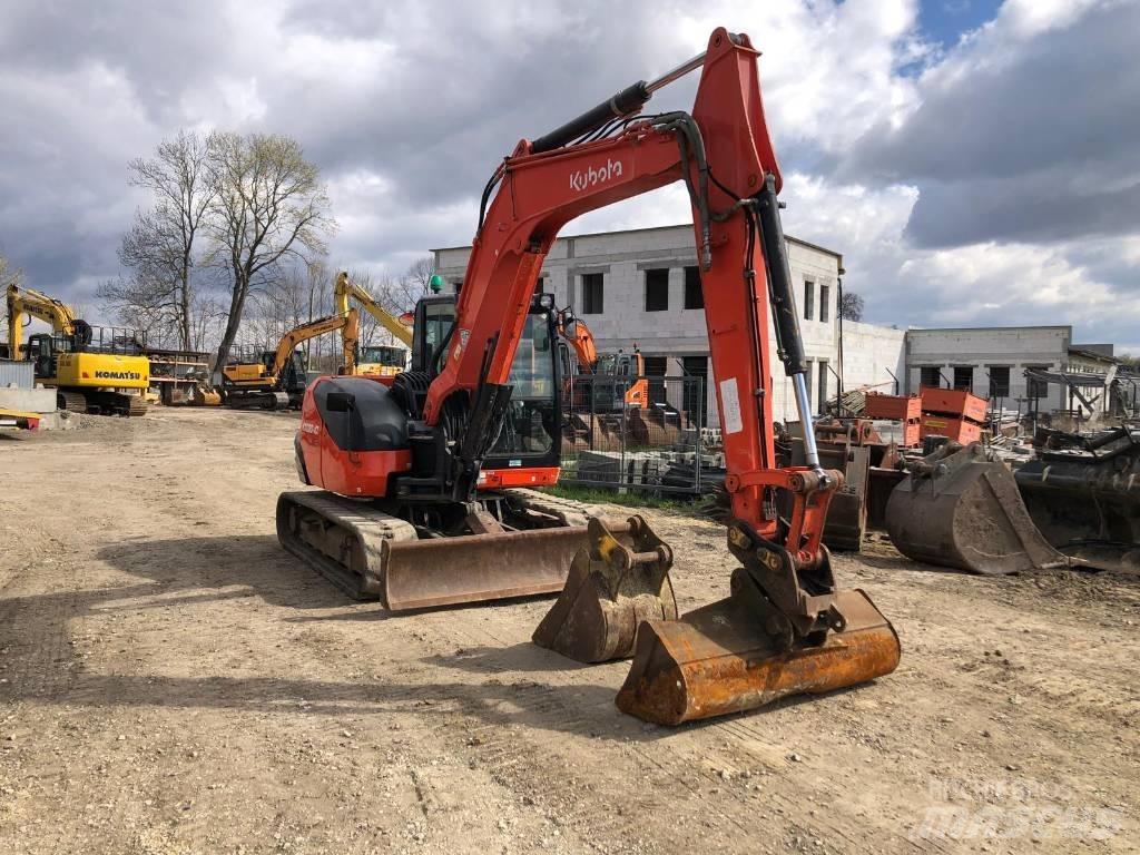 Kubota KX 080-4 Bandgrävare