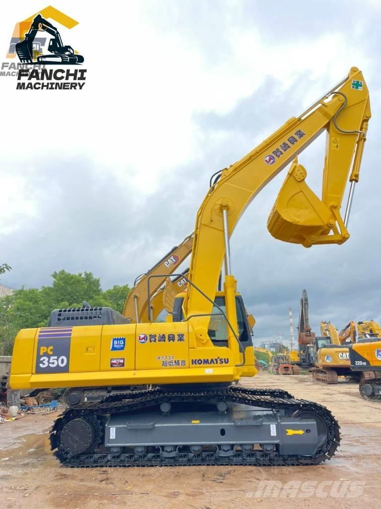 Komatsu PC350 Bandgrävare