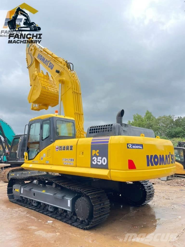 Komatsu PC350 Bandgrävare