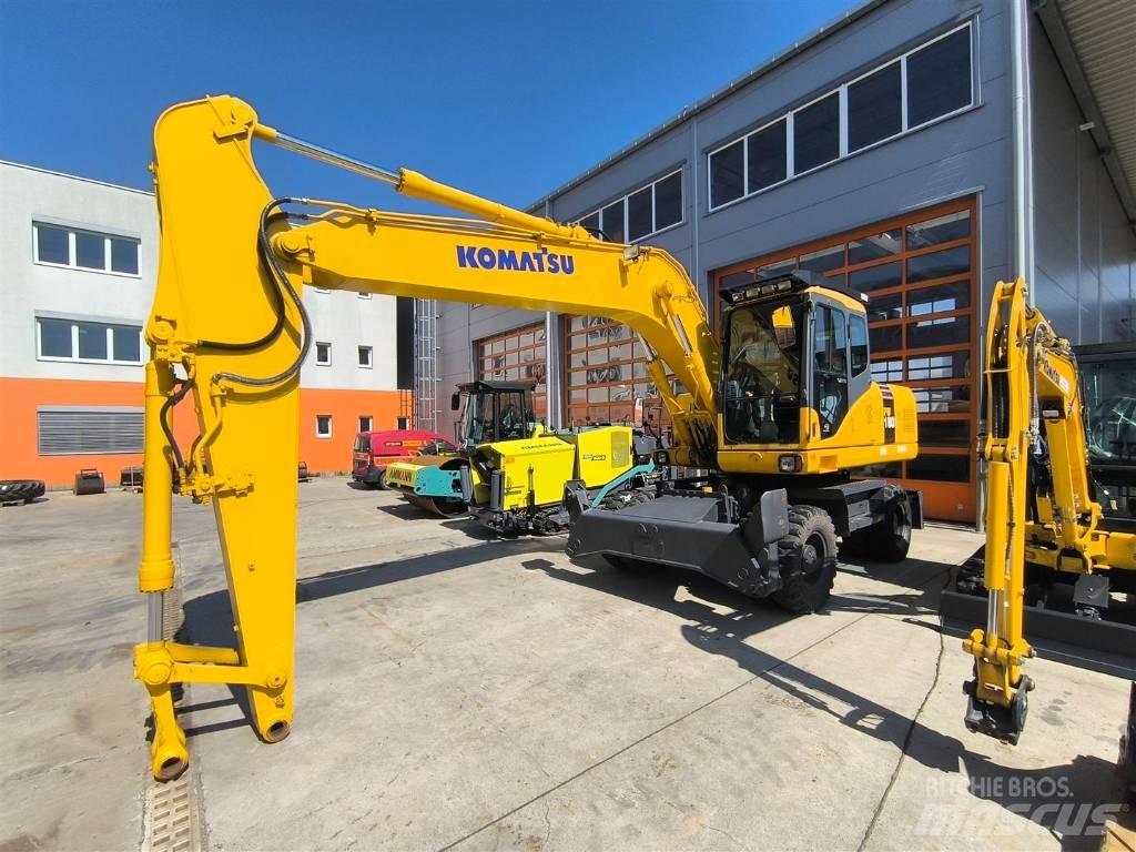 Komatsu PW 180-7 Hjulgrävare
