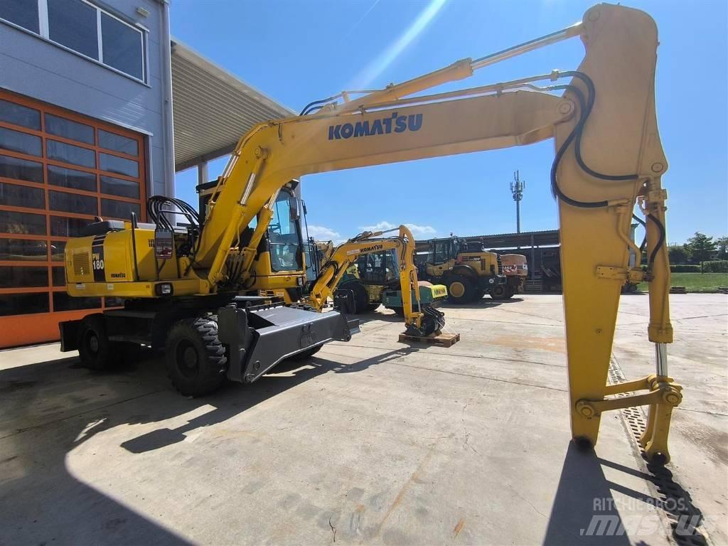 Komatsu PW 180-7 Hjulgrävare