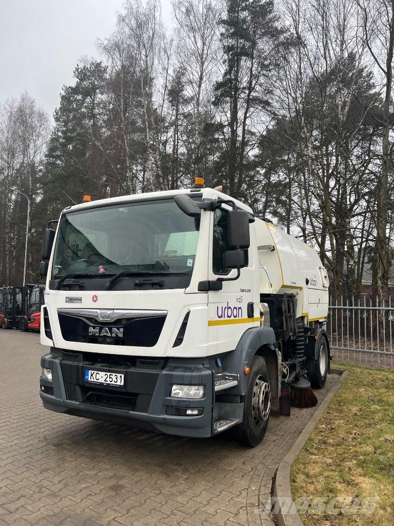 MAN TGM 15.250 Sopmaskiner