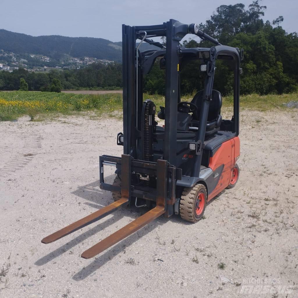 Linde E 16 Elmotviktstruckar