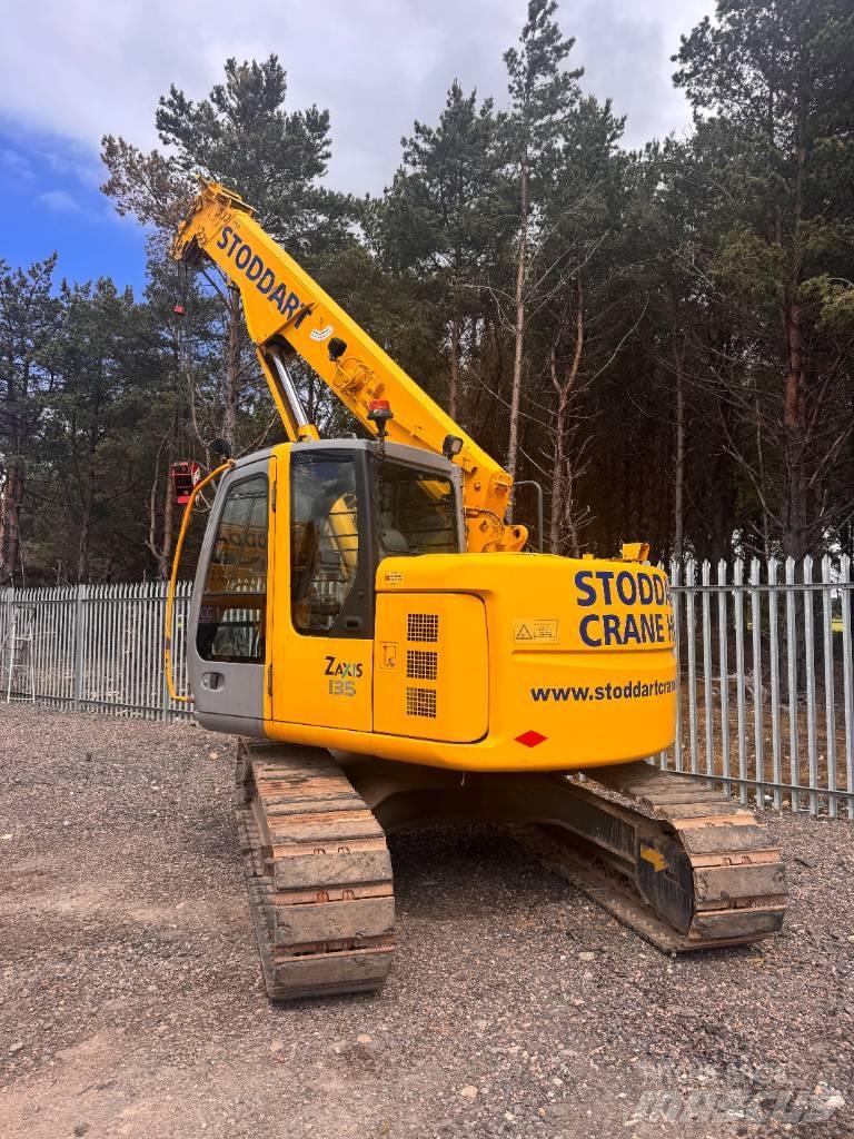 Hitachi ZX135UST Bangående Kranar