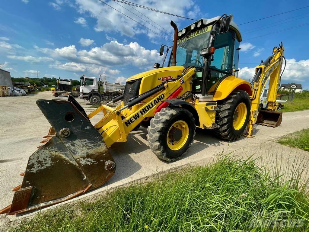 New Holland B 100 C Grävlastare