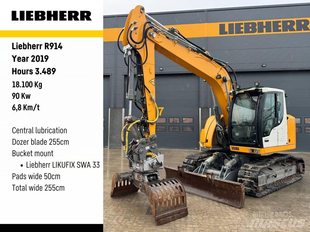 Liebherr R914 Bandgrävare