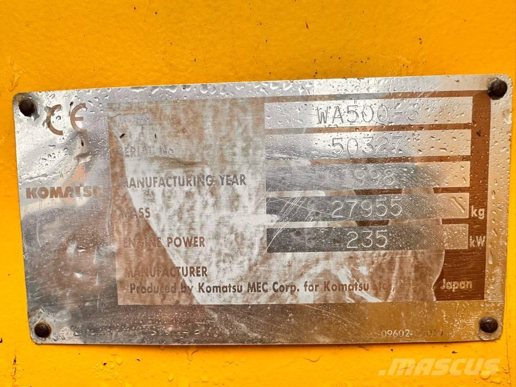 Komatsu WA500-3 Hjullastare