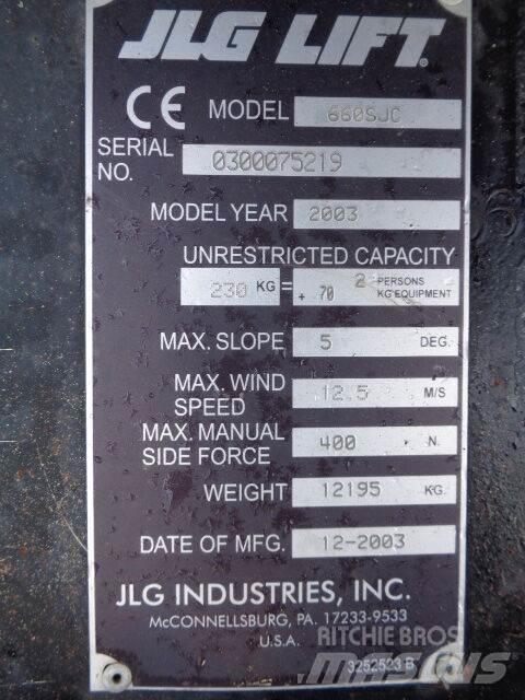 JLG 660 SJC Teleskop bomliftar