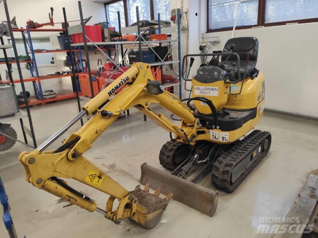Komatsu PC 09-1 Minigrävare < 7t