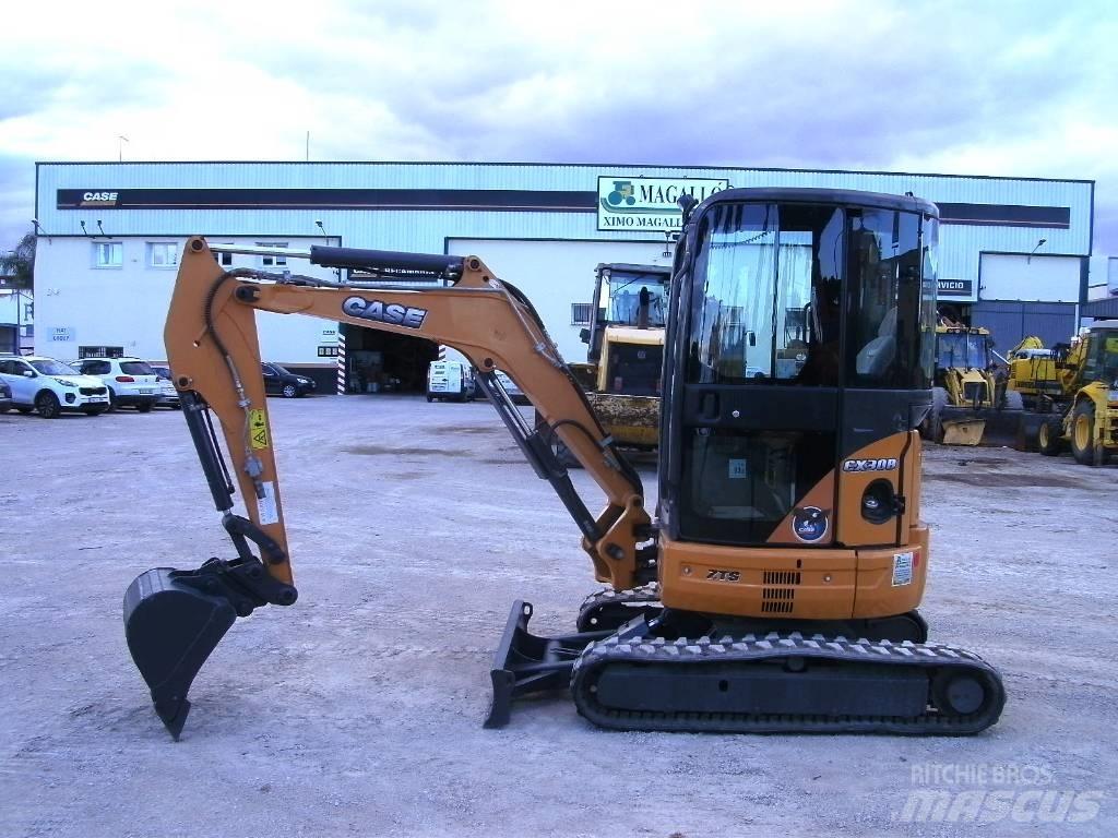 CASE CX 30 B ZTS Minigrävare < 7t