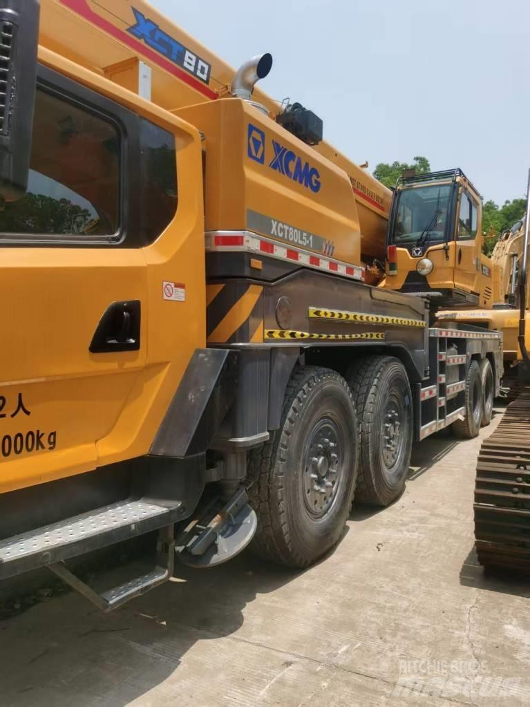 XCMG xct80l5 Allterrängkranar