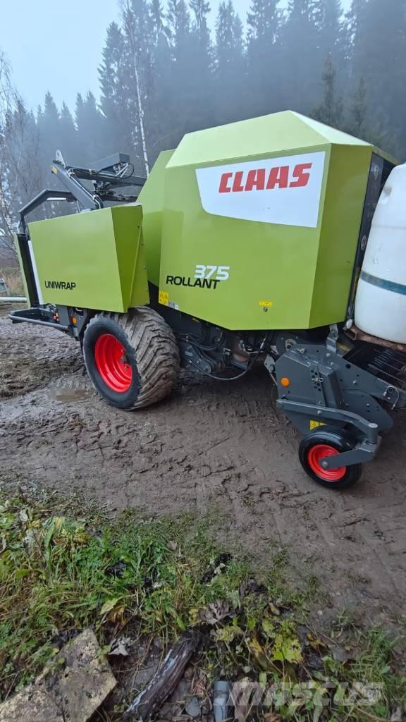 CLAAS 375 Uniwrap Rundbalspressar