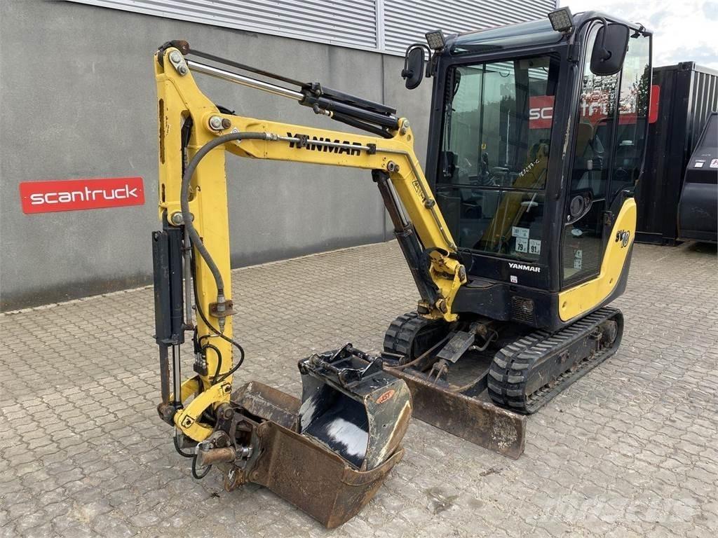 Yanmar SV18 Hjulgrävare