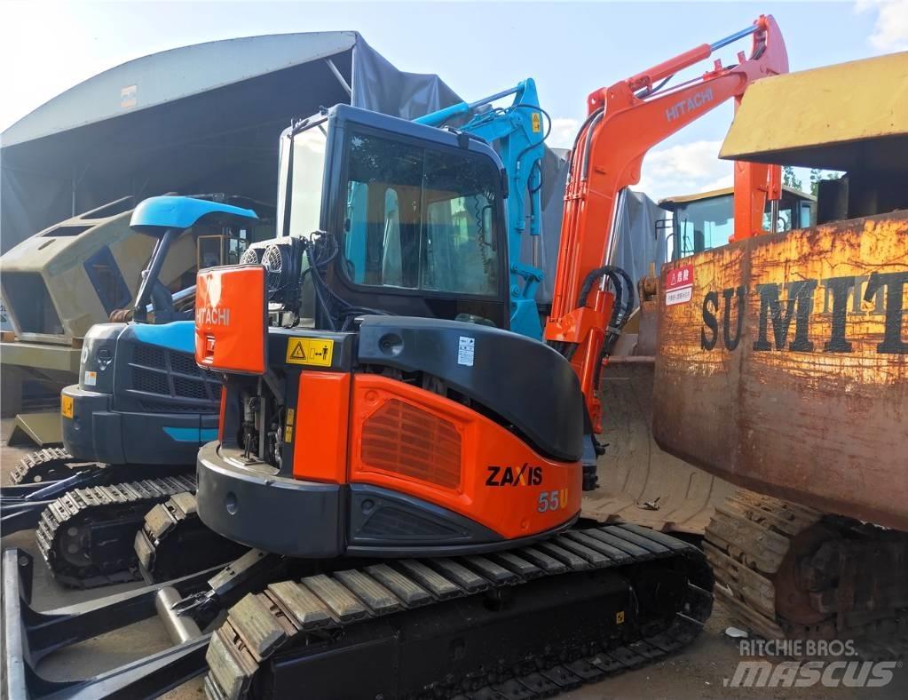 Hitachi ZX55UR Minigrävare < 7t