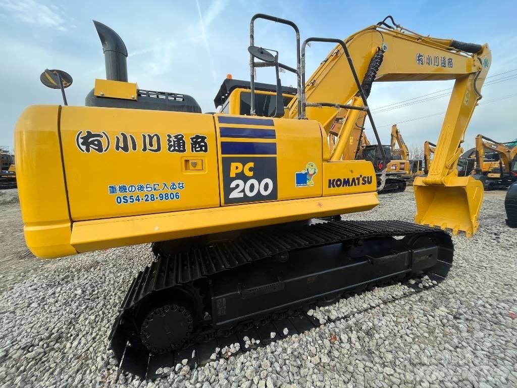 Komatsu PC 200 Bandgrävare