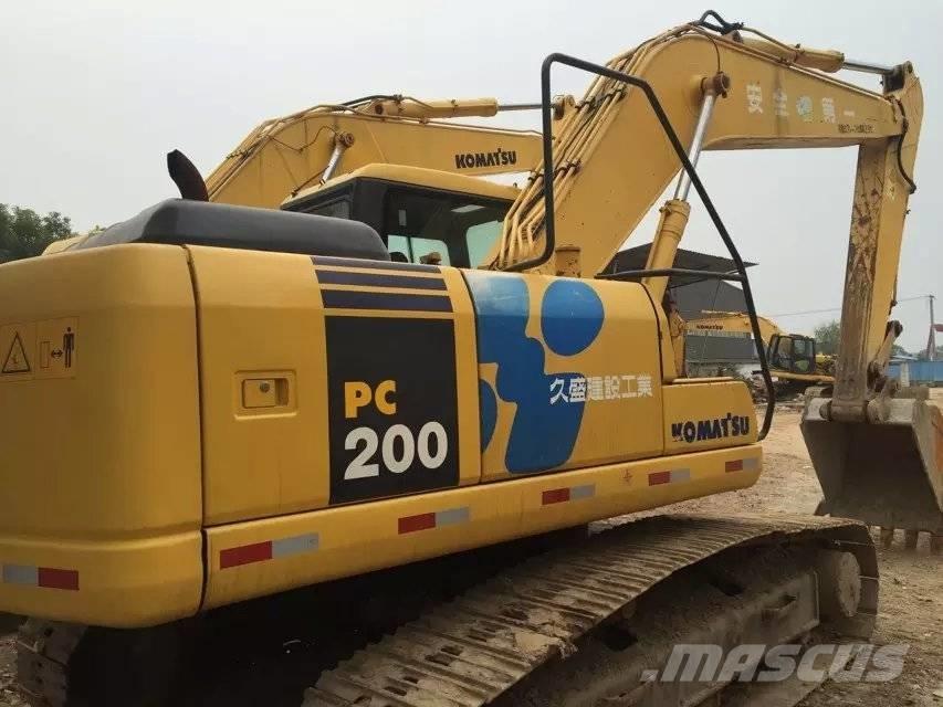 Komatsu pc200-7 Bandgrävare