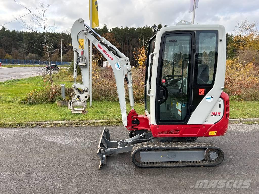 Takeuchi TB 216A V4 Minigrävare < 7t