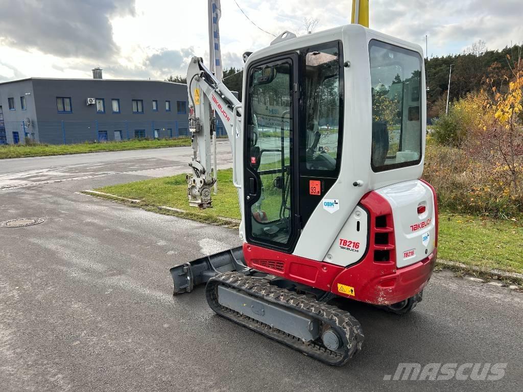 Takeuchi TB 216A V4 Minigrävare < 7t