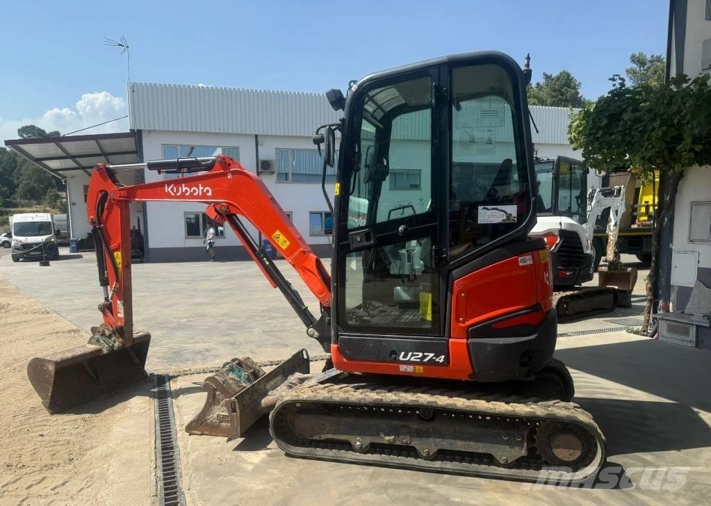 Kubota U 27-4 Minigrävare < 7t