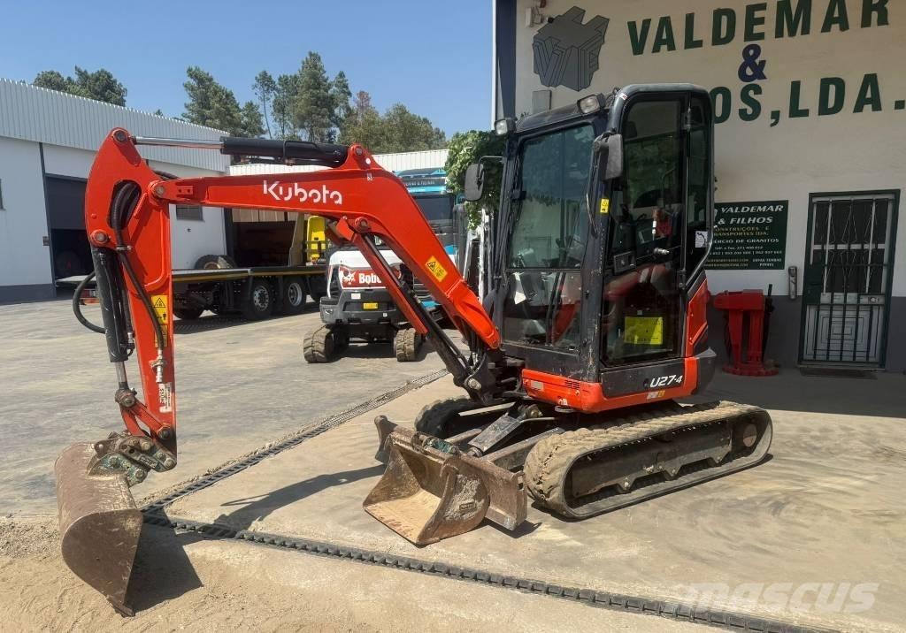 Kubota U 27-4 Minigrävare < 7t