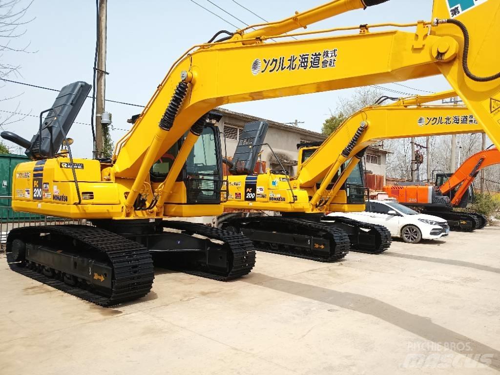 Komatsu PC 200 Bandgrävare