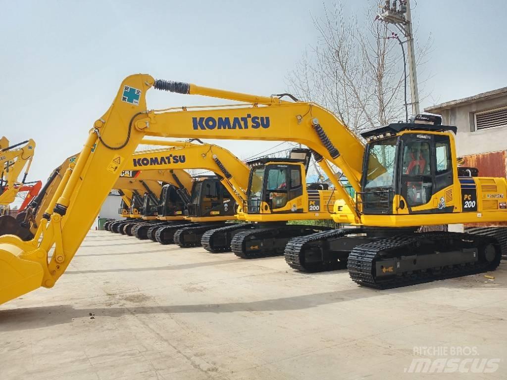 Komatsu PC 200 Bandgrävare