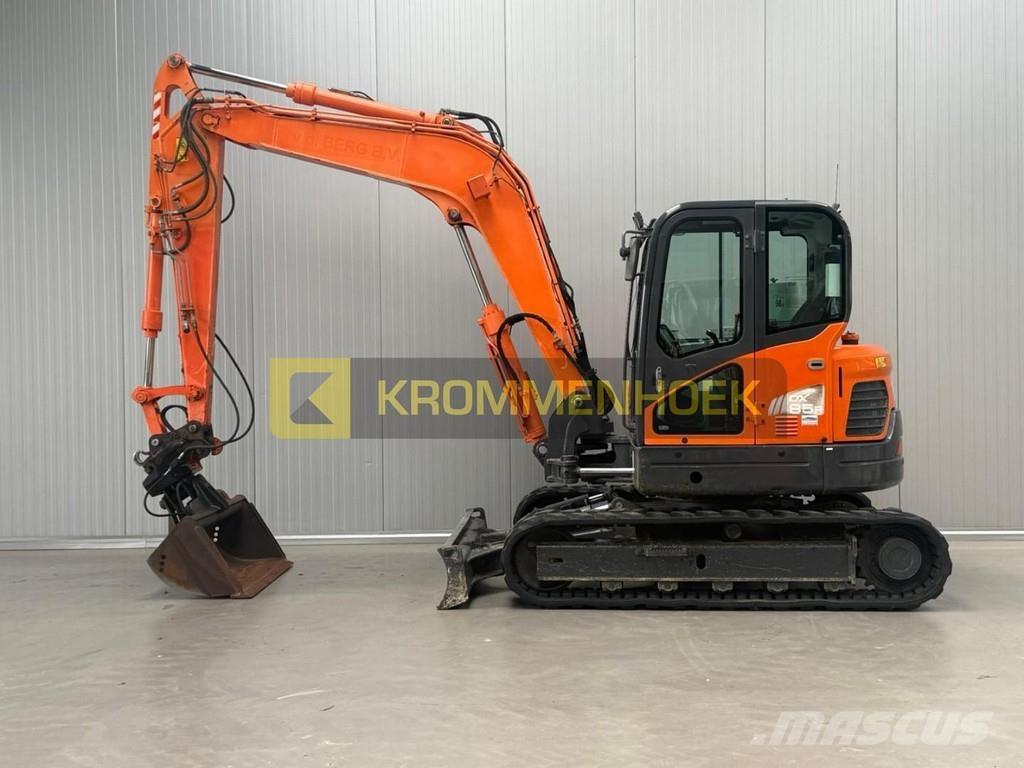 Doosan DX 85R-3 Midigrävmaskiner 7t - 12t