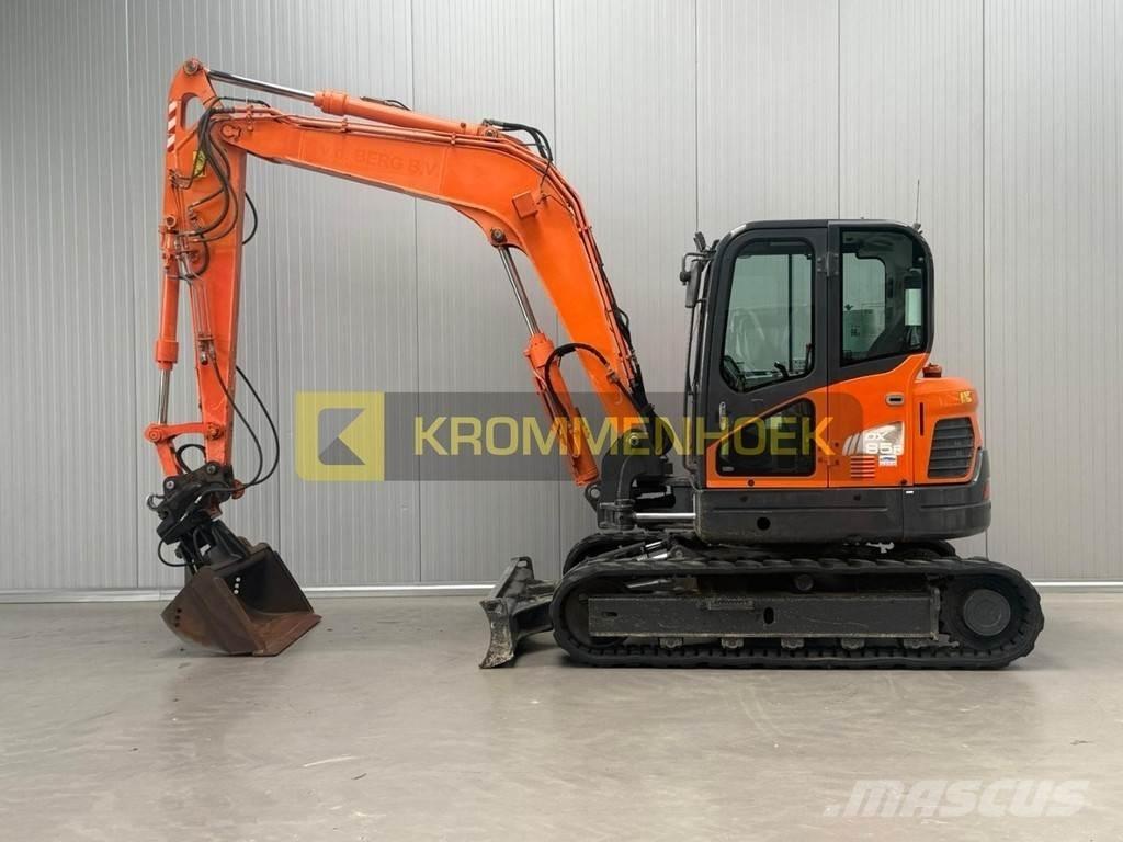 Doosan DX 85R-3 Midigrävmaskiner 7t - 12t