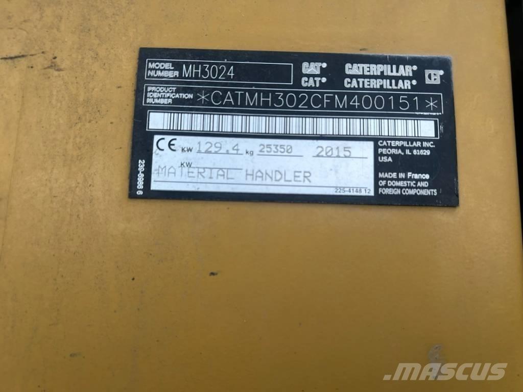CAT MH 3024 Avfalls / industri hantering