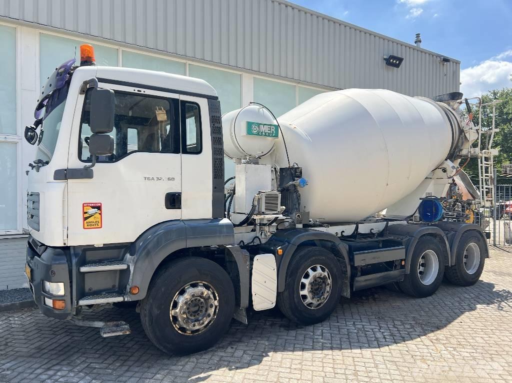 MAN TGA 32.360       9m3 Cementbil