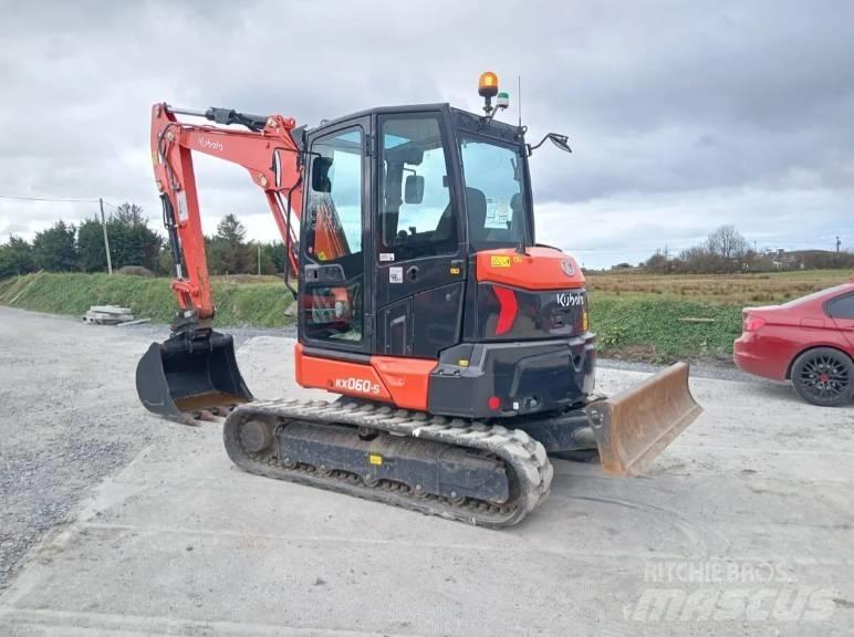 Kubota KX 060-5 Minigrävare < 7t
