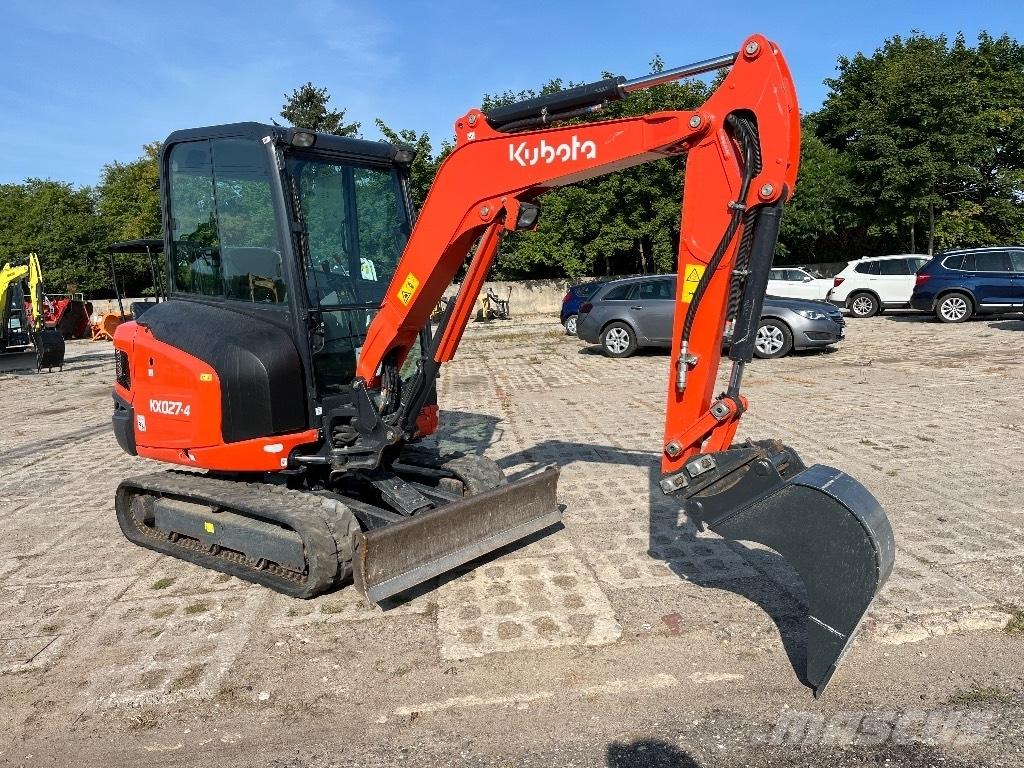 Kubota KX 027-4 Minigrävare < 7t