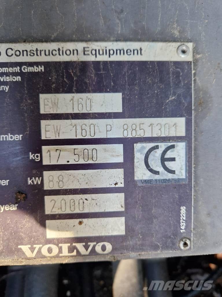 Volvo EW 160 Hjulgrävare
