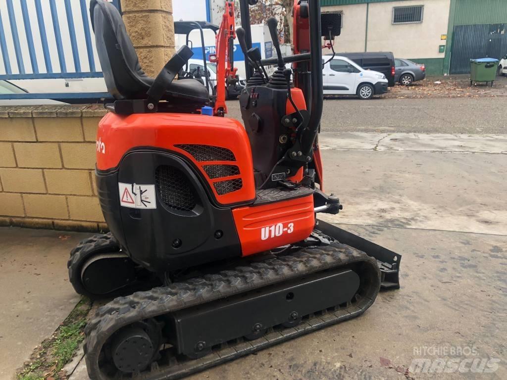 Kubota U 10-3 Minigrävare < 7t