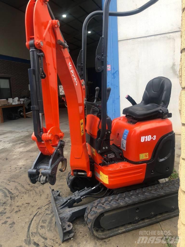 Kubota U 10-3 Minigrävare < 7t
