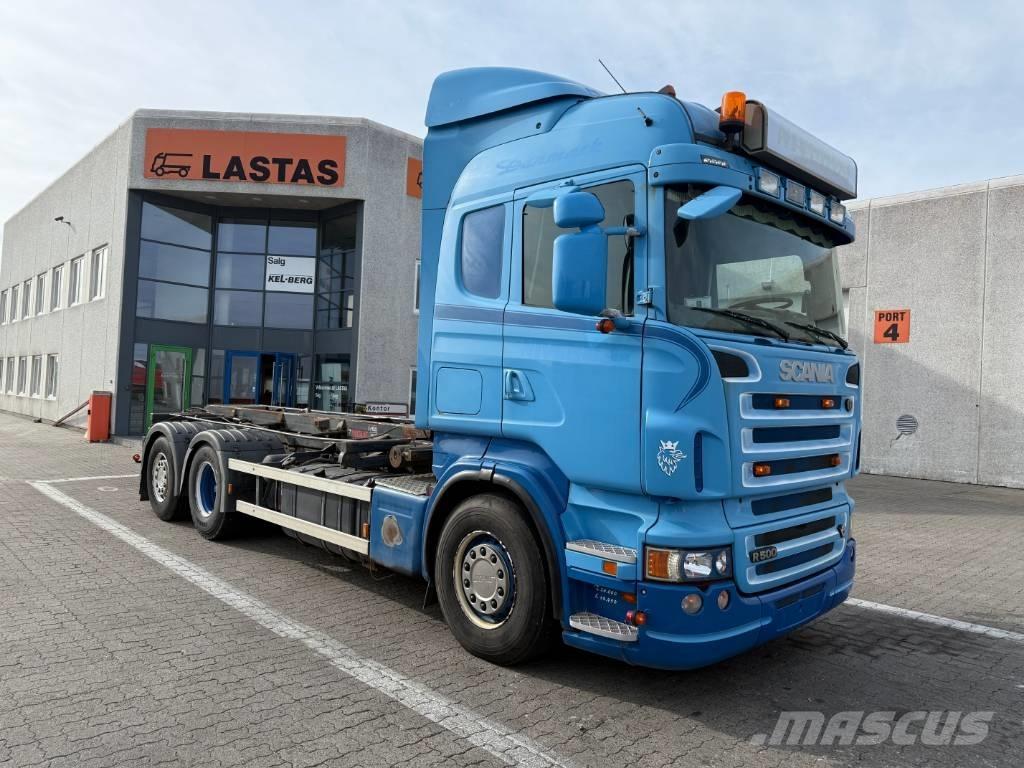 Scania R 500 Växelflak-/Containerbilar