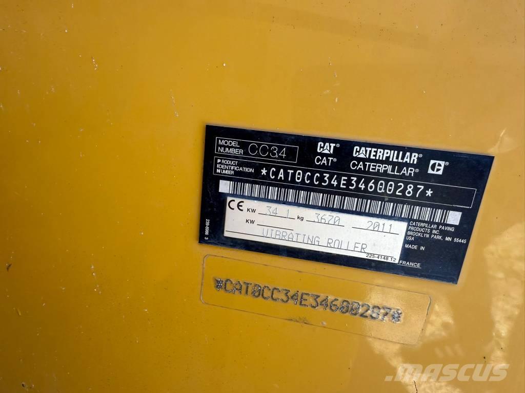 CAT CC 34 Kombivältar