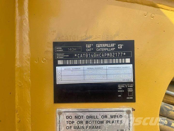 CAT 140 H Väghyvlar