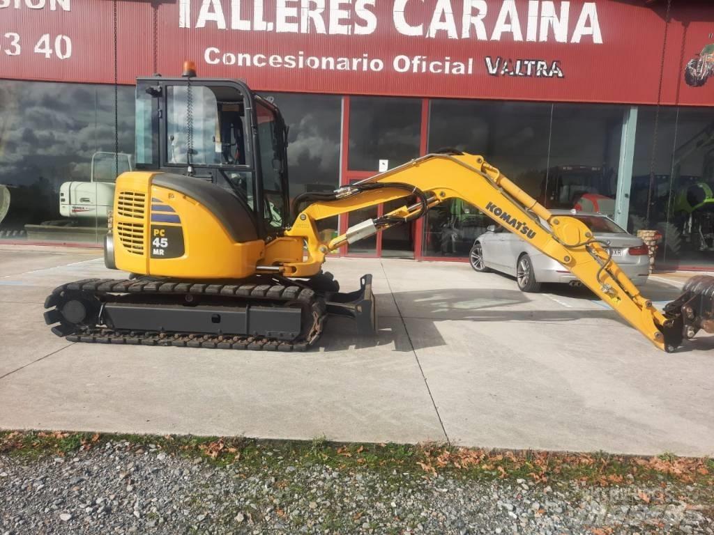Komatsu PC45MR Minigrävare < 7t