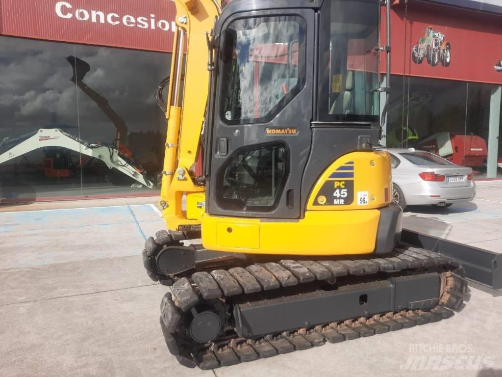Komatsu PC45MR Minigrävare < 7t