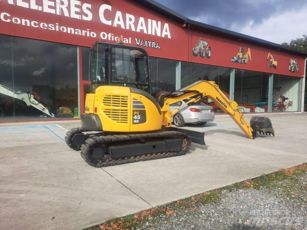 Komatsu PC45MR Minigrävare < 7t