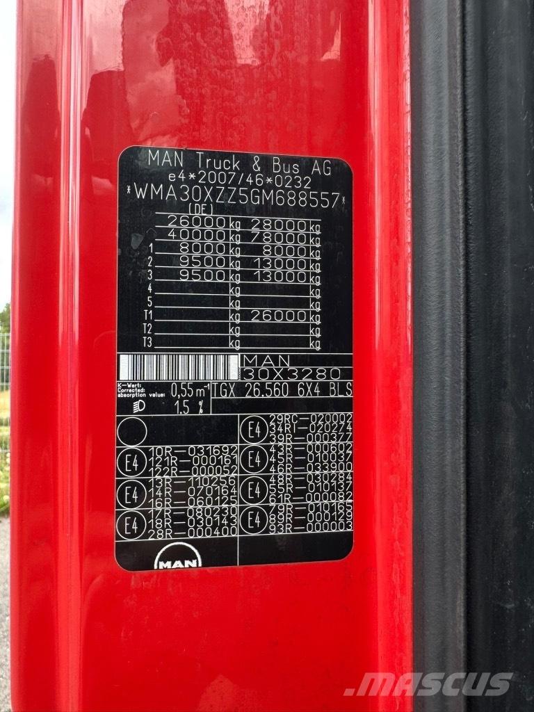 MAN TGX 26.560 6x4 Dragbilar